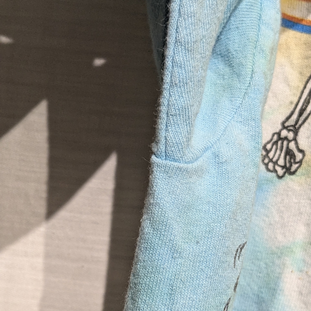 Liquid Blue Grateful Dead Tie-Dye T-Shirt Medium - Picture 8 of 13
